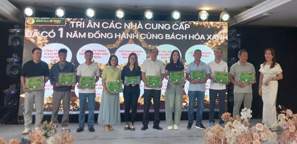 Nông sản Minh Thảo tham gia Tân niên Bách Hoá Xanh